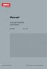 Manual. Simrad NX40/45 NavStation. English Sw. 2.7