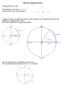Math 1205 Trigonometry Review