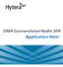 DMR Conventional Radio SFR