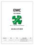 EMC TEST REPORT 2G-2S.0.3.FC-BOX. METEL s.r.o., Žižkův Kopec 617, Česká Skalice. Measured Date Type Version DPS SN