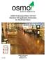 OSMO Professional Polyx-Oil 5125 Hardwax Oil Application Instructions for Hardwood Floors