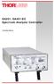 SA201, SA201-EC Spectrum Analyzer Controller. Operating Manual