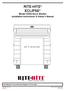 RITE-HITE ECLIPSE Model 620G Dock Shelter Installation Instructions & Owner s Manual