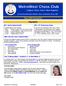 May 2006 Newsletter. Highlights