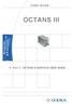 USER GUIDE OCTANS III & POSITIONING NAVIGATION II. PART 2 : OCTANS III SURFACE USER GUIDE