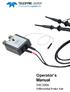 Operator s Manual. DXC100A Differential Probe Pair