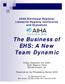 The Business of EHS: A New Team Dynamic