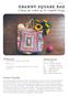 Granny Square Bag A design for crochet by Ali Campbell Designs