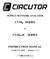 SUPPLY NETWORK ANALYZER. CVMk SERIES. CVMk-4C SERIES INSTRUCTION MANUAL. ( M / 00 B - Manual 1 / 2 ) (c) CIRCUTOR S.A.