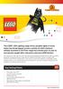 PRODUCT INFORMATION LEGO BRICK LIGHTS