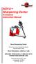 NOVA Sharpening Center Accessory Instruction Manual