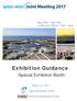 Exhibition Guidance. -Special Exhibition Booth- May 20th 25th, 2017 at Makuhari Messe, Chiba, Japan. March 1st, Japan Geoscience Union