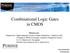 Combinational Logic Gates in CMOS
