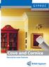 Cove and Cornice Decorative room features