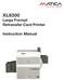 XL8300 Large Format Retransfer Card Printer. Instruction Manual