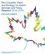 EXECUTIVE SUMMARY RESEARCH INTELLIGENCE DRIVING HEALTH SYSTEM TRANSFORMATION IN CANADA