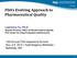 FDA s Evolving Approach to Pharmaceutical Quality