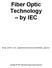 Fiber Optic Technology by IEC