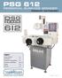 PSG 612 PERSONAL SURFACE GRINDER PRODUCT DATASHEET INDEX PAGE 1 OF 13 ENABLING YOUR IDEAS