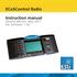 ECoSControl Radio. Instruction manual Second edition, May 2011 For software 1.02
