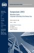 Symposium 2003 Reputation Equity: Corporate Citizenship & the Bottom Line