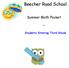 Beecher Road School. Summer Math Packet. Students Entering Third Grade. For