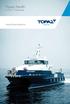 Topaz Zenith 27.6 M - Crew Boat. Vessel Specifications