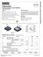 Applications. Top. Pin 1 D D 8. Symbol Parameter Ratings Units V DS Drain to Source Voltage -30 V V GS Gate to Source Voltage ±25 V