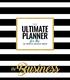 the Ultimate planner for the the creative business owner