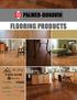 FLOORING PRODUCTS PD VINTAGE COLLECTION