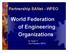 Partnership SANet - WFEO World Federation of Engineering Organizations