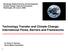 Technology Transfer and Climate Change: International Flows, Barriers and Frameworks