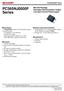PC365NJ0000F Series. Mini-flat Package, Darlington Phototransistor Output, Low Input Current Photocoupler