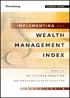 IMPLEMENTING THE WEALTH MANAGEMENT INDEX