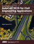 AutoCAD 2016 for Civil Engineering Applications