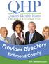 Quality Health Plans HMO Plan Provider Directory