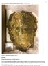 What s in store? 4. A gilded mummy mask (EC 480) by Dulcie Engel 1