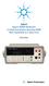Agilent Agilent 34405A Multimeter 5.5 Digit Dual Display, Benchtop DMM More Capabilities at a Value Price. Data Sheet