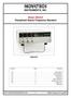 INSTRUMENTS, INC. Model 2960AX Disciplined Quartz Frequency Standard 2960AX. Section Page Contents