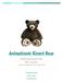 Animatronic Kinect Bear