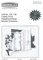 INSTALLATION INSTRUCTIONS. Unit No. 126, 726 Classic Pivot Panel/Door/Panel Shower Enclosure