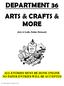 DEPARTMENT 36 ARTS & CRAFTS & MORE