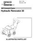 Hydraulic Renovator 20