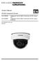 Owner's Manual. HD-SDI Cameras & Domes. 2 Megapixel Full HD CMOS Fixed Dome HD-SDI Camera ICR IR 28 LED GCH-K0323D