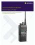 Commercial Portable Two-Way Radio. Motorola CP185. Enhanced functionality, reliable communication for a higher level of productivity