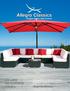 Allegro Classics Designer Outdoor Patio Furniture