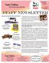 PFAFF Newsletter. Country Traditions Where Friendships & Quilting Traditions Begin PFAFF