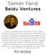 Saman Farid Baidu Ventures