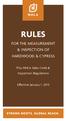RULES FOR THE MEASUREMENT & INSPECTION OF HARDWOOD & CYPRESS. Plus NHLA Sales Code & Inspection Regulations