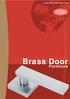 Lockwood Security Products Pty Limited. Brass Door. Furniture
